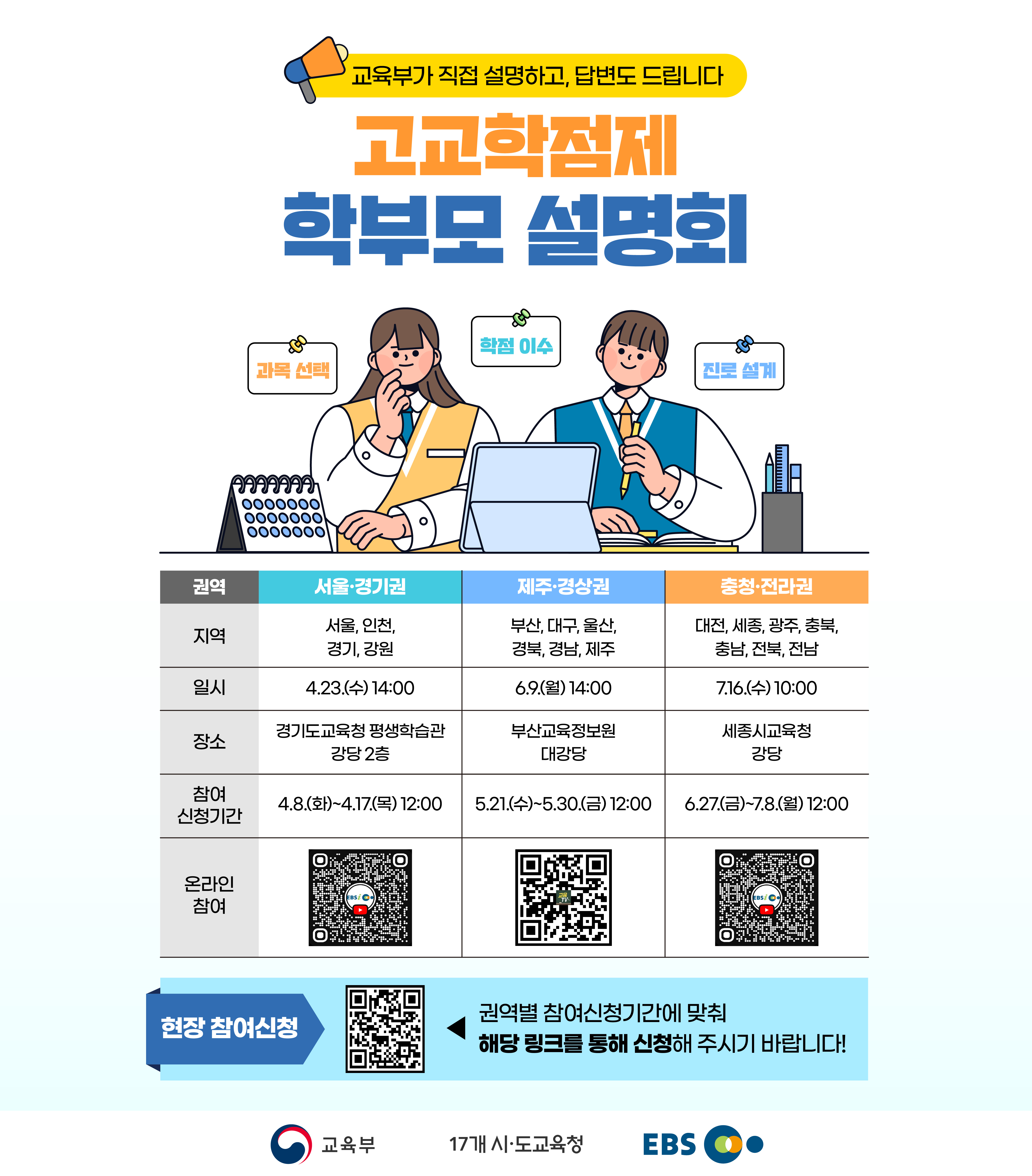 교육부 주관 고교학점제 학부모 권역별 설명회 포스터.jpg